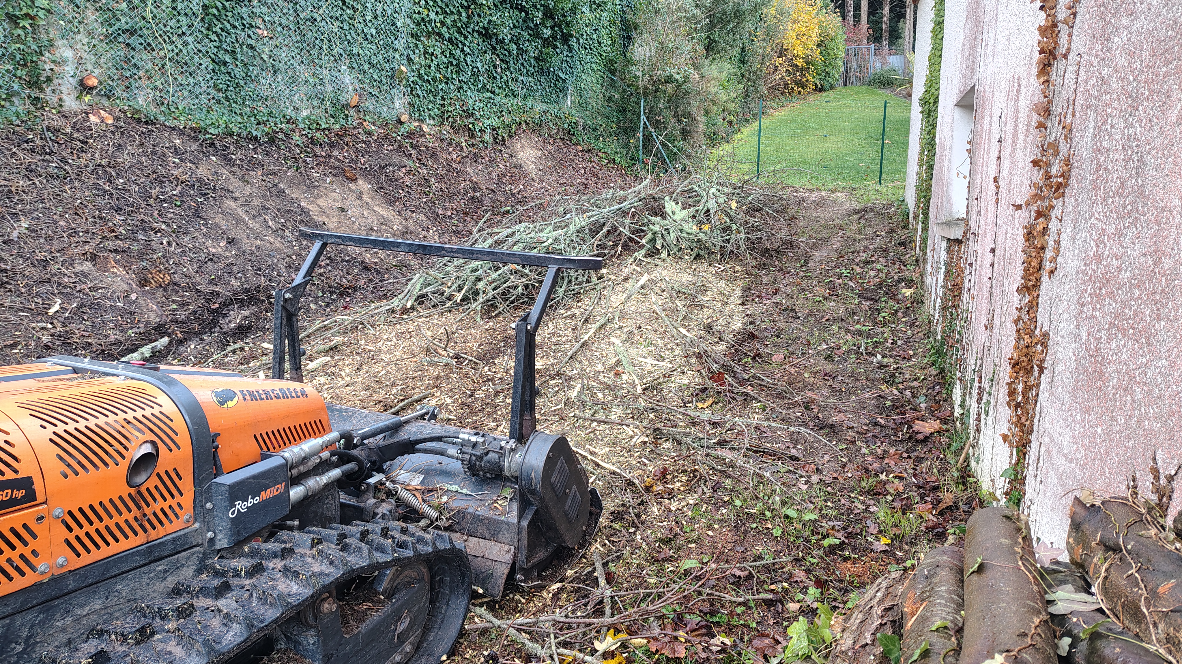 Terrain propre